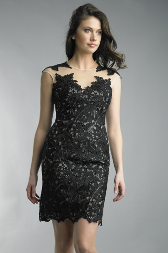 Lace Illusion Dress