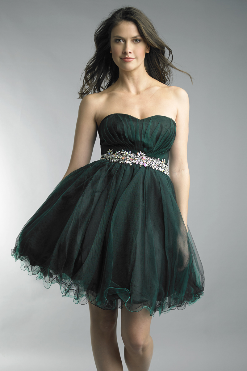 Crystal Strapless Dress