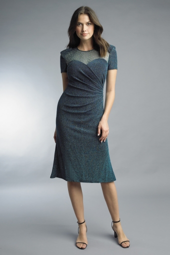 Crystal Illusion Cocktail Dress
