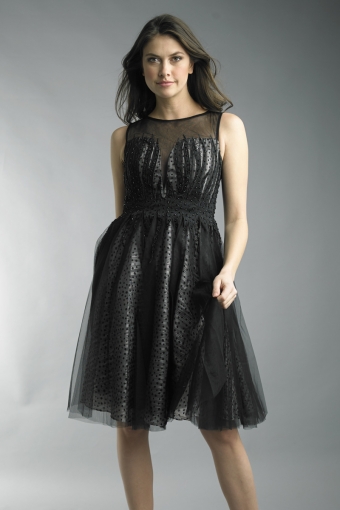 sleeveless cocktail dress