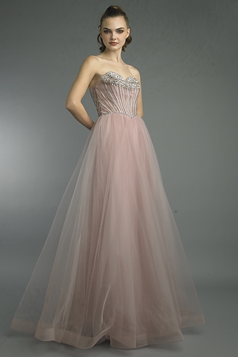 Crystal Sweetheart Tulle Ballgown