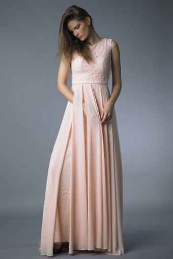 Sleeveless evening dress