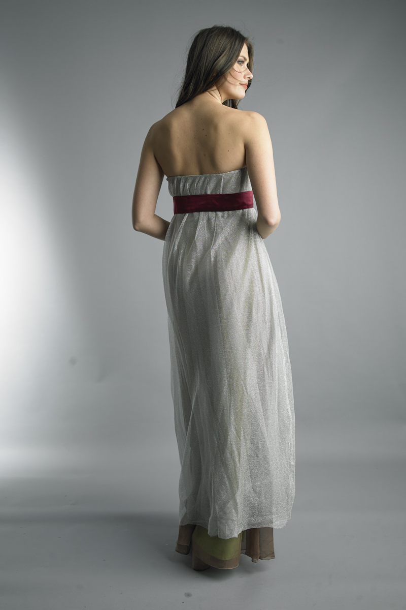 Strapless Empire Gown