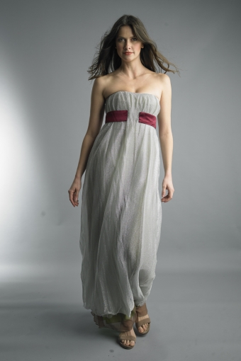 Strapless Empire Gown