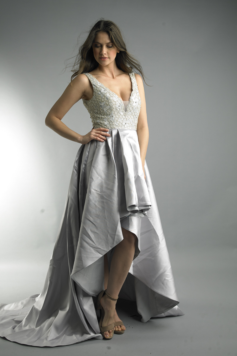 Hi Lo evening gown