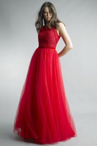 Lace A-line Gown