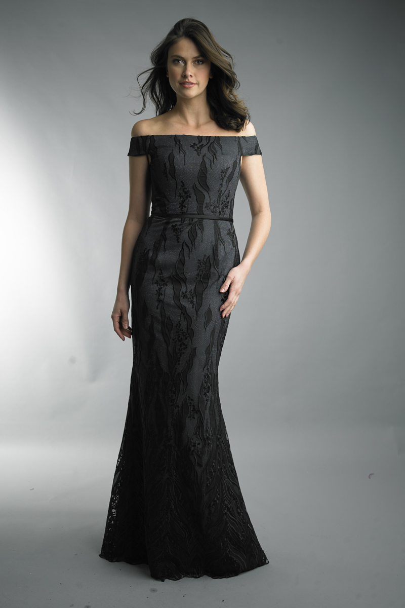 Off Shoulder evening dress