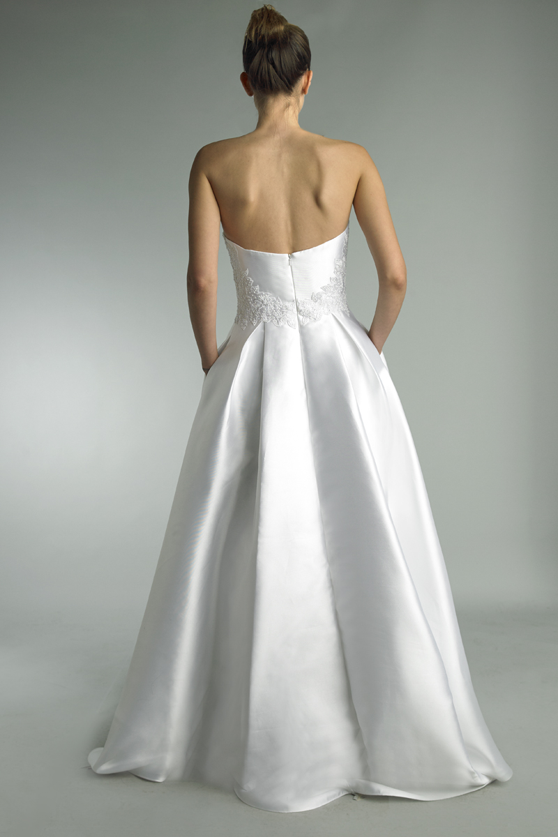 Crystal Strapless Gown