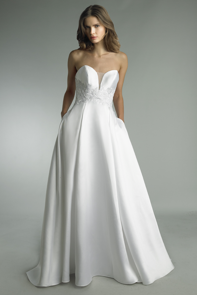 Crystal Strapless Gown