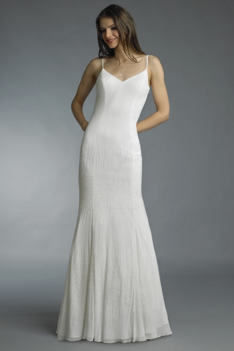 Spaghetti Strap Evening Dress