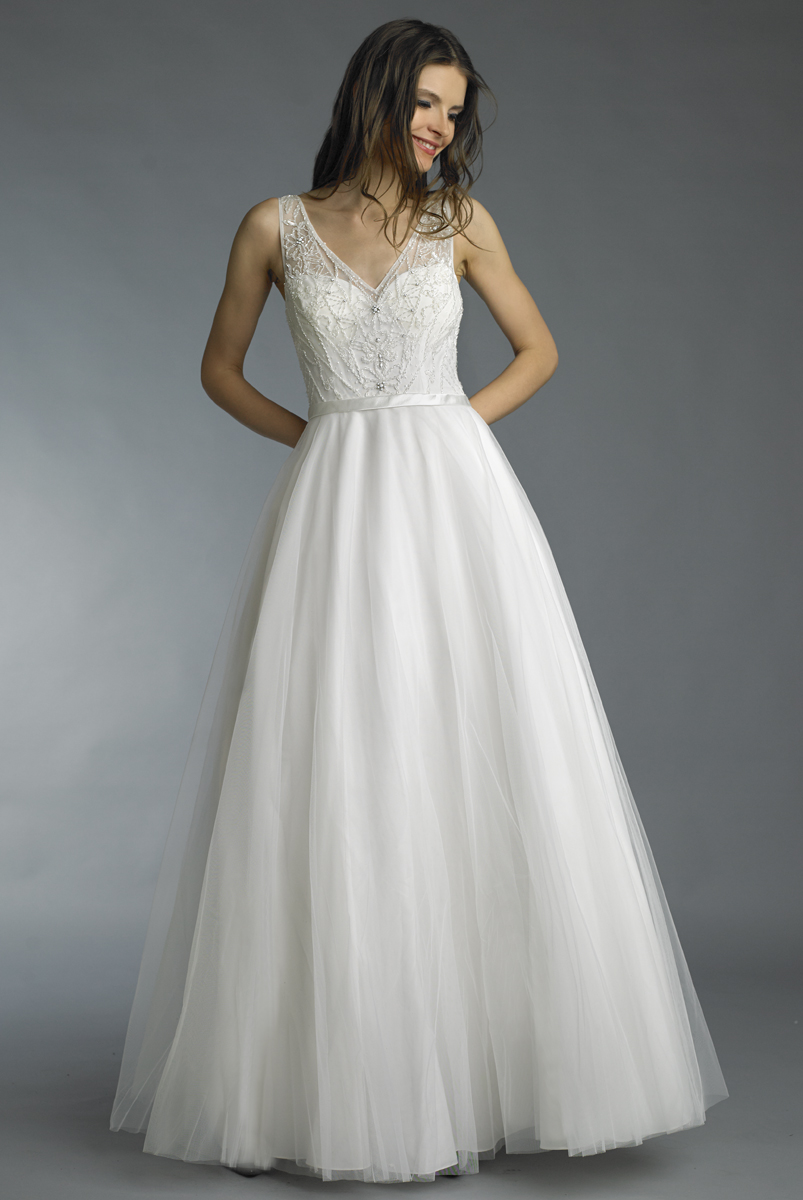 Lace A-line Gown