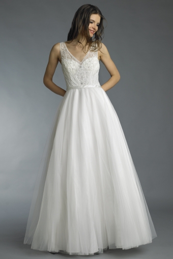 Lace A-line Gown