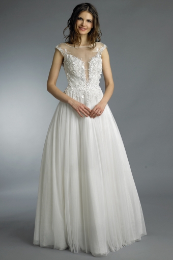 Lace Illusion Gown