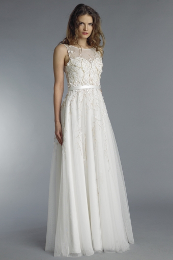 Bead Illusion Gown